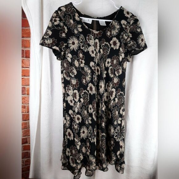 Liz Claiborne Floral Print Dress NWOT - Picture 2 of 15